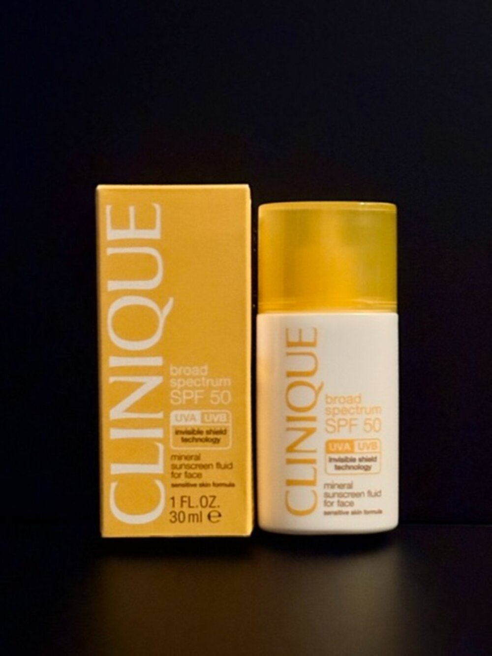 Clinique Mineral Sunscreen Fluid for Face SPF 50 1 oz NIB